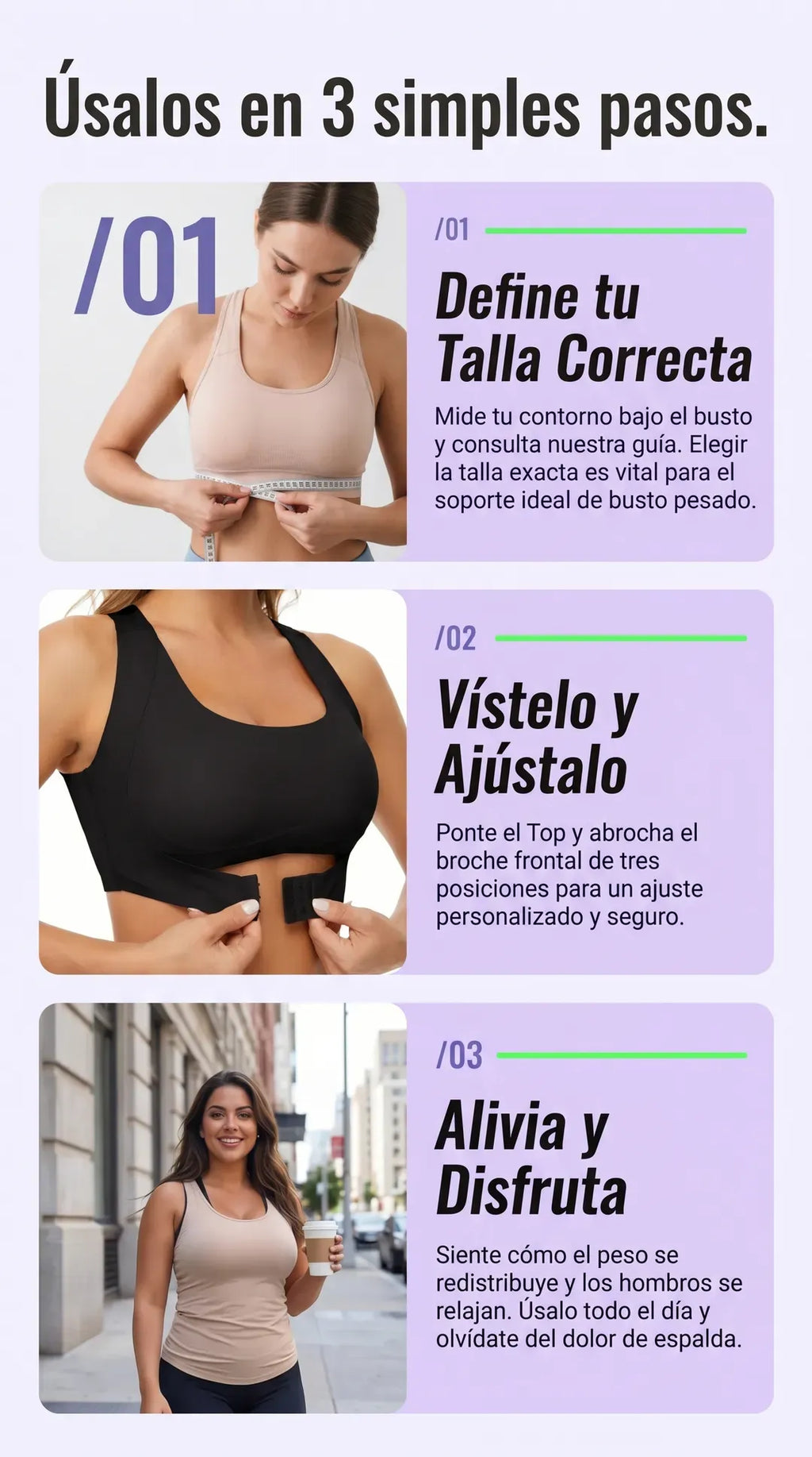Top Elastico  Corrector de Postura
