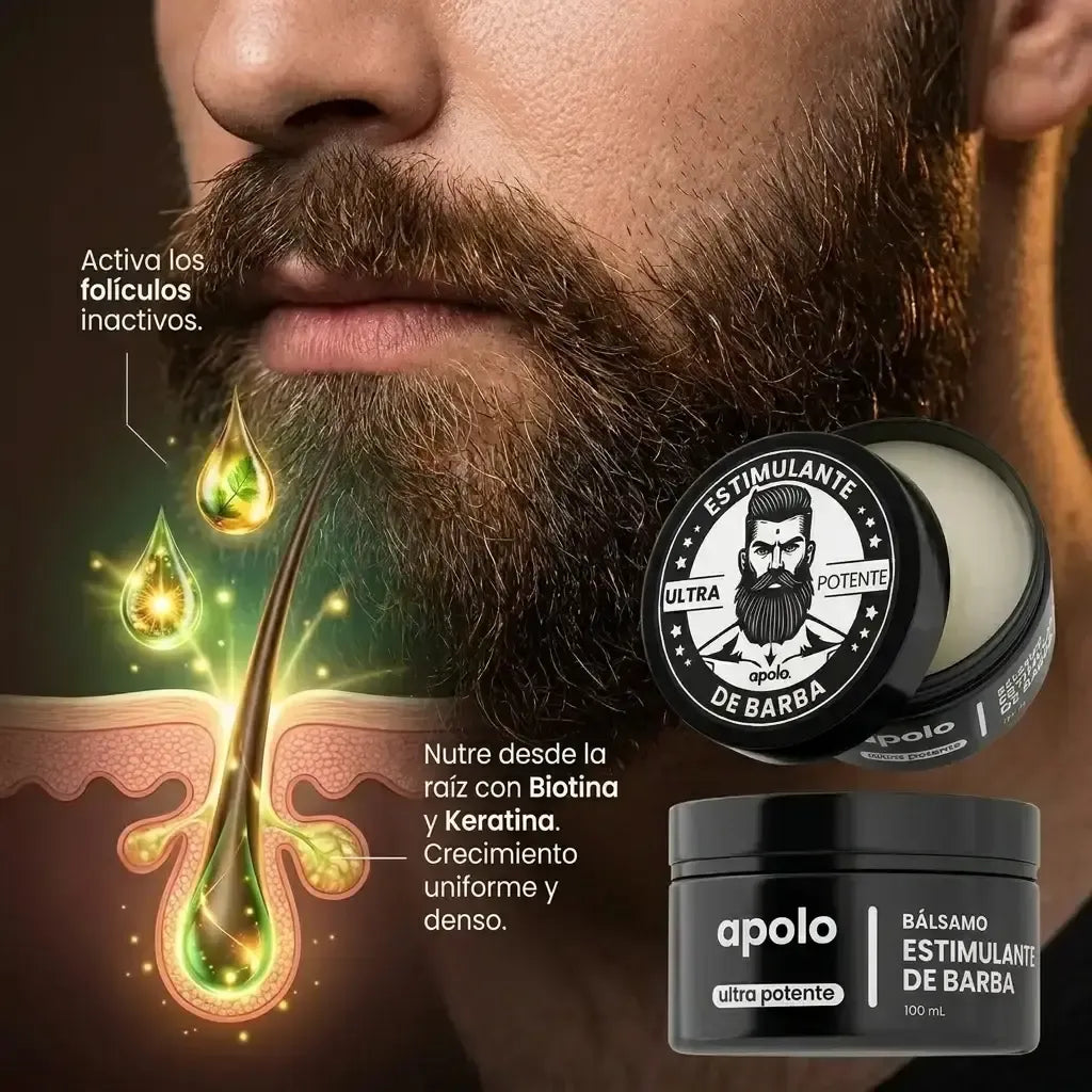 ESTIMULANTE DE BARBA APOLO