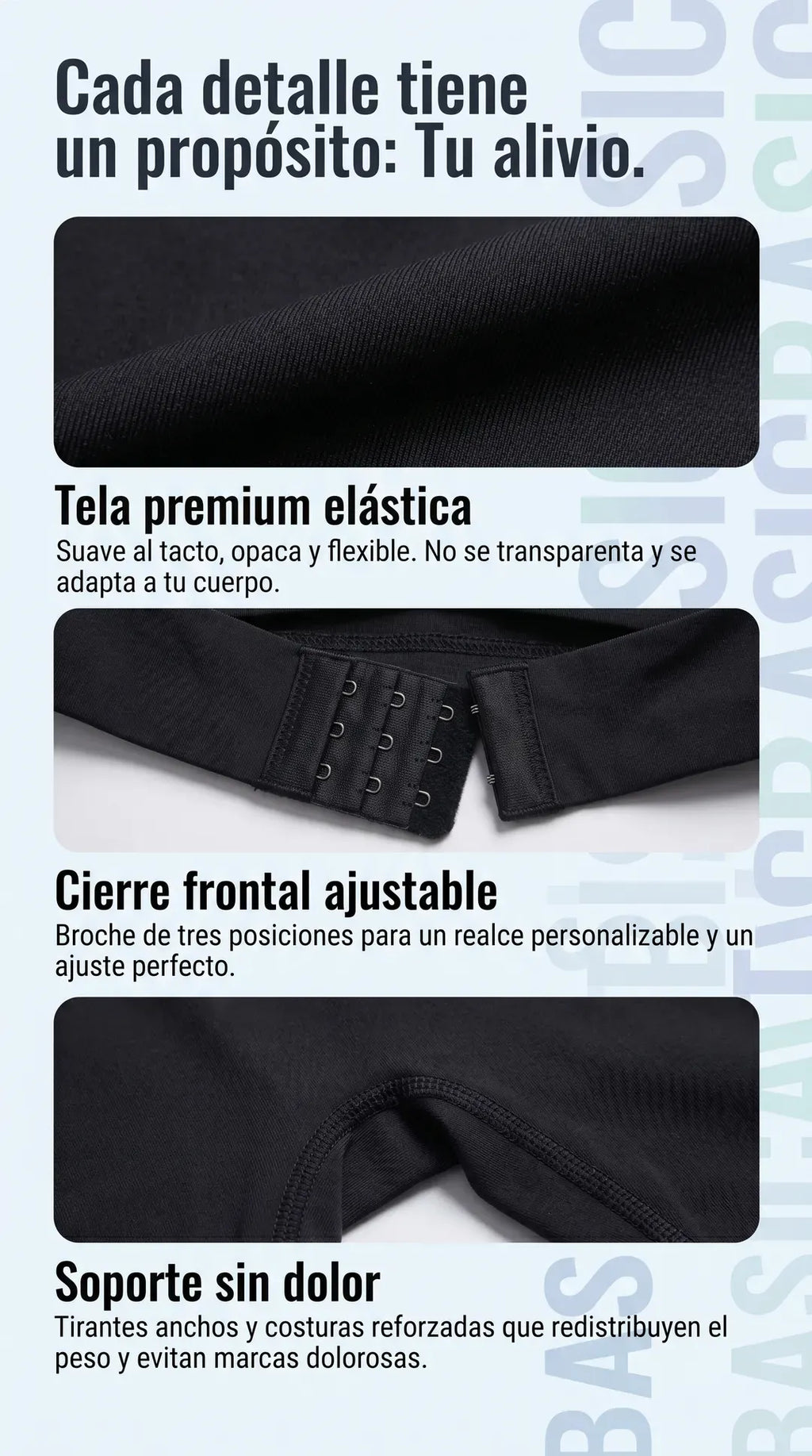 Top Elastico  Corrector de Postura