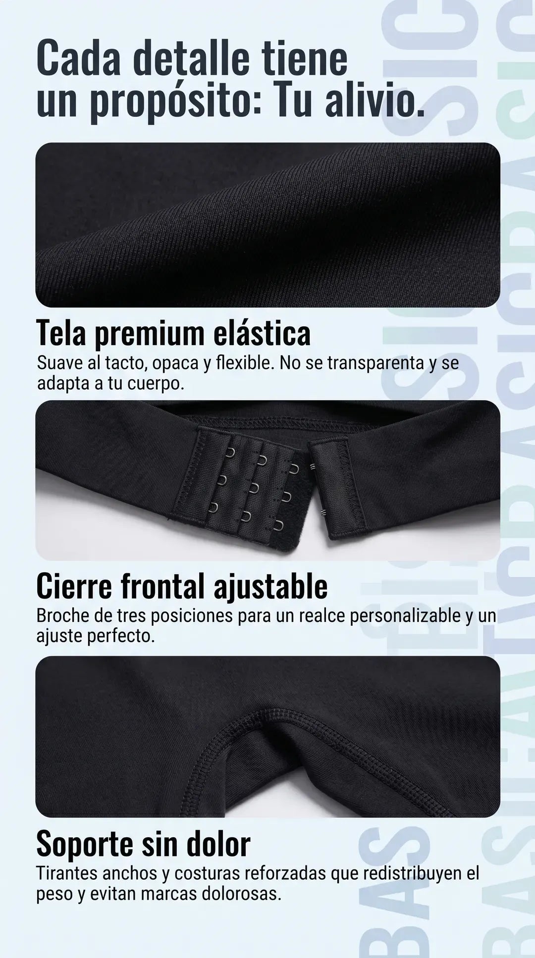 Top Elastico  Corrector de Postura